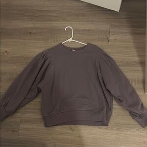 Women's Purple Sweatshirt, Size Medium